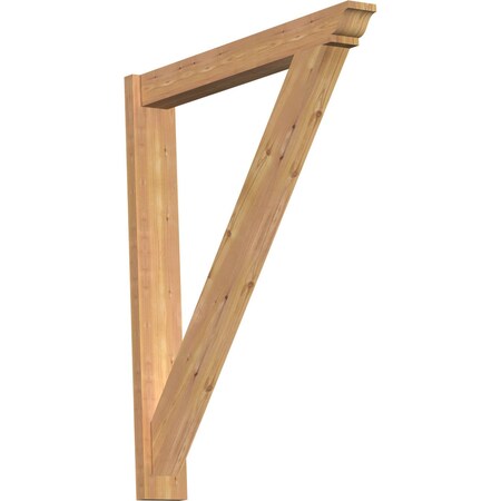 Ekena Millwork Traditional Traditional Smooth Outlooker, Western Red Cedar, 5 1/2"W x 38"D x 46"H OUT06X38X46TRA01SWR